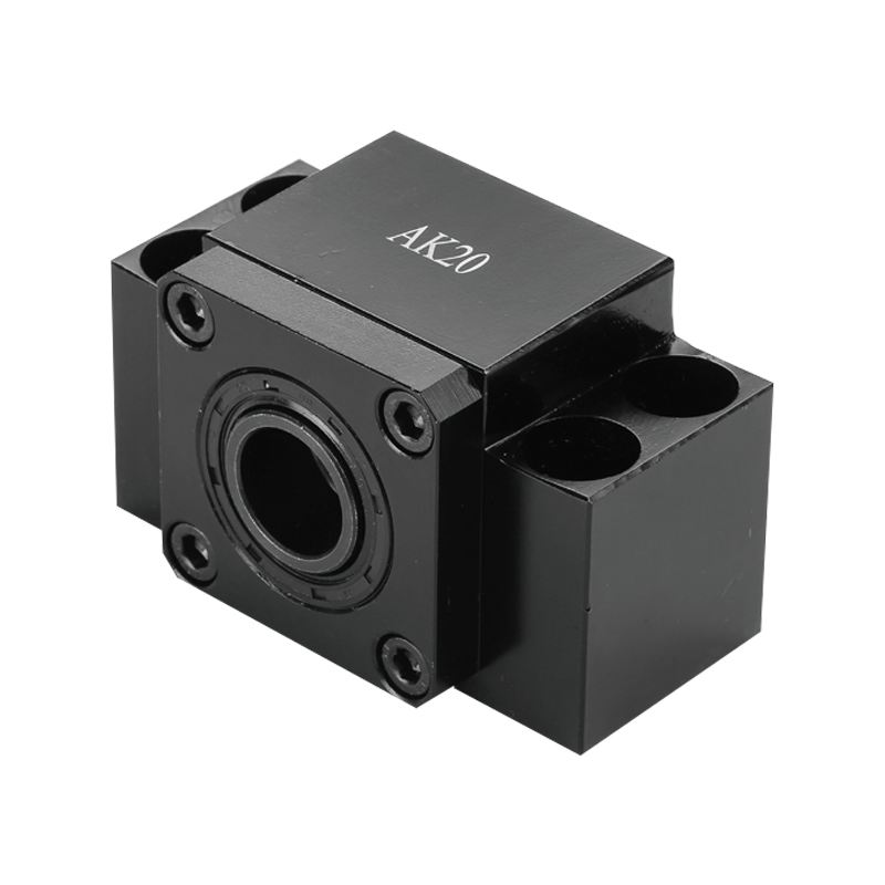 Soporte de tornillo de bola de la serie AK de lado fijo