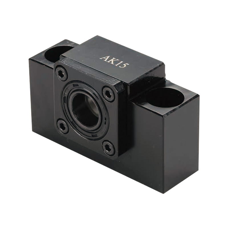 Soporte de tornillo de bola de la serie AK de lado fijo