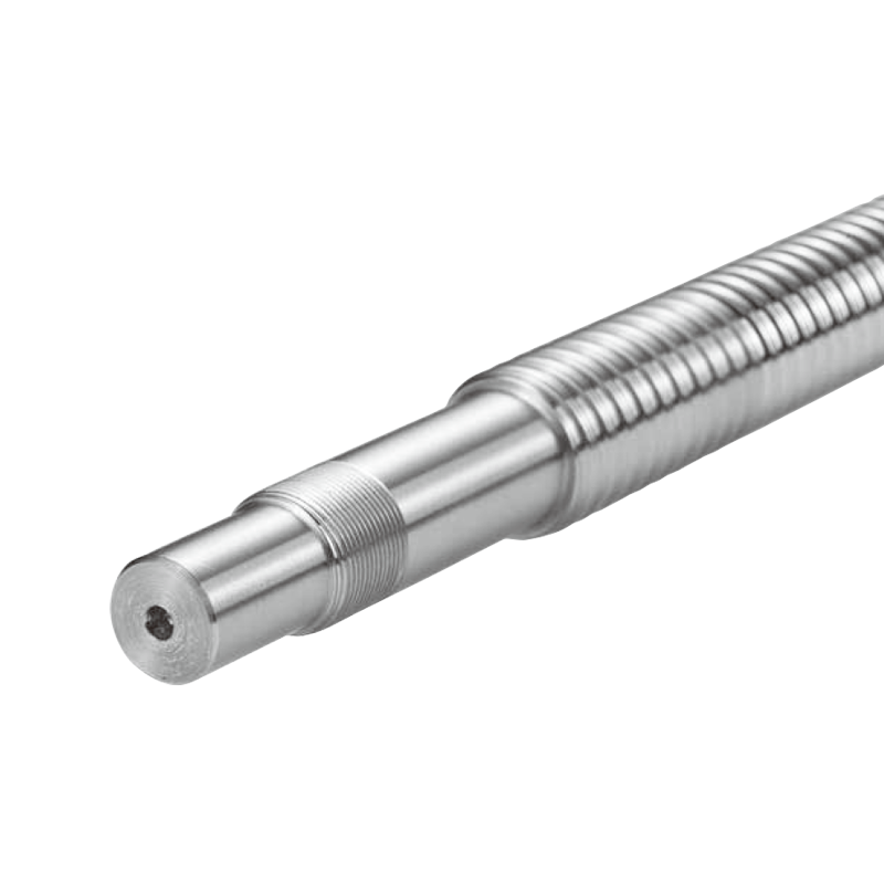 Mecanizado de extremos de tornillos de bola FK/EK/AK en lado fijo